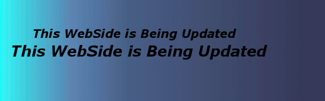 This Webside is being updated